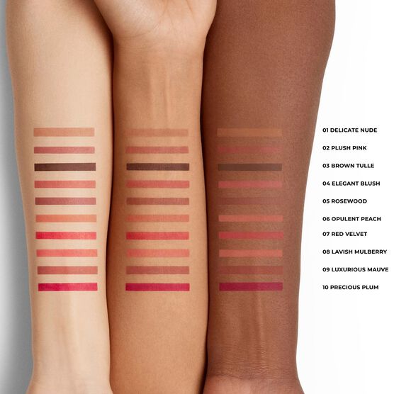 LÁPIS DE BOCA LAURA MERCIER CAVIAR MATTE LIP LINER